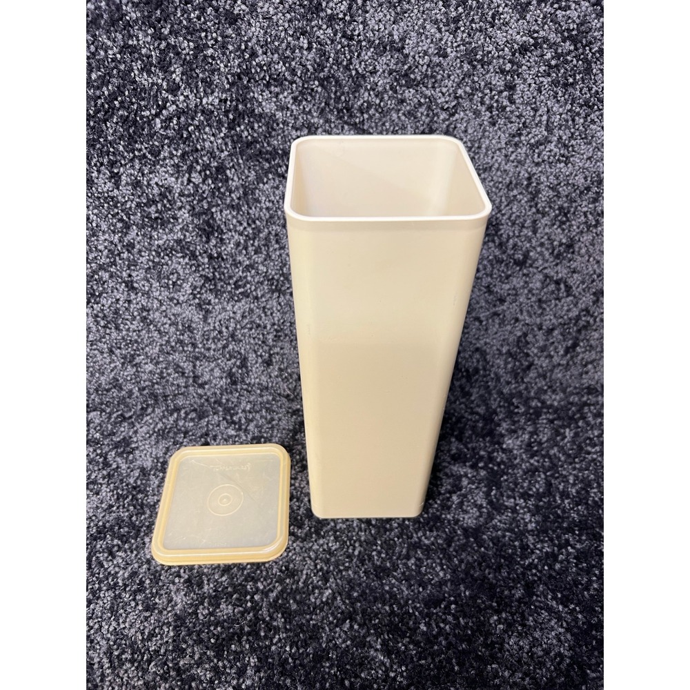 Tupperware Modular Mates Container Square I Storage Organizer Beige